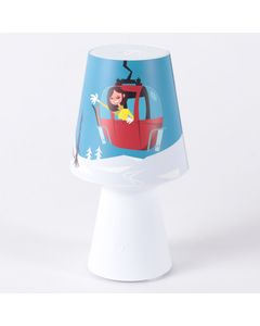 Lampe nomade coeurchevel 12 x 22 cm