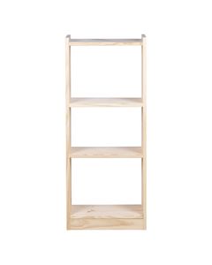 Etagère 50cm de faible profondeur en pin 3 niches MERIBEL