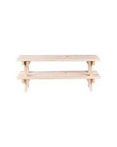 Banc à chaussures en pin empilable MERIBEL